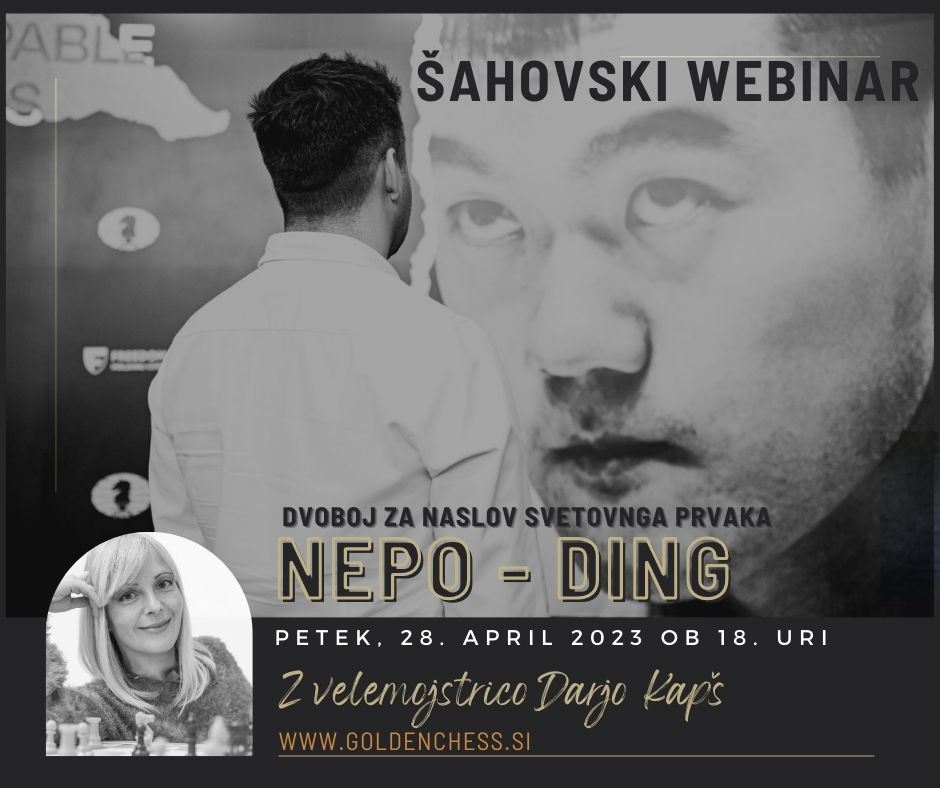 Webinar o dvoboju za naslov svetovnega prvaka