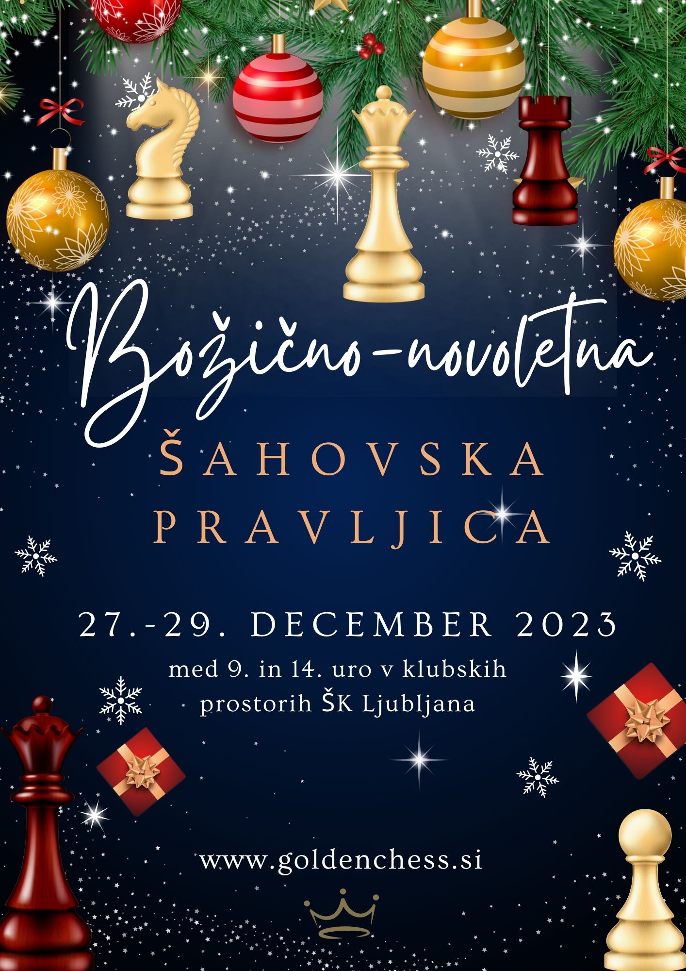 Božično-novoletna šahovska pravljica