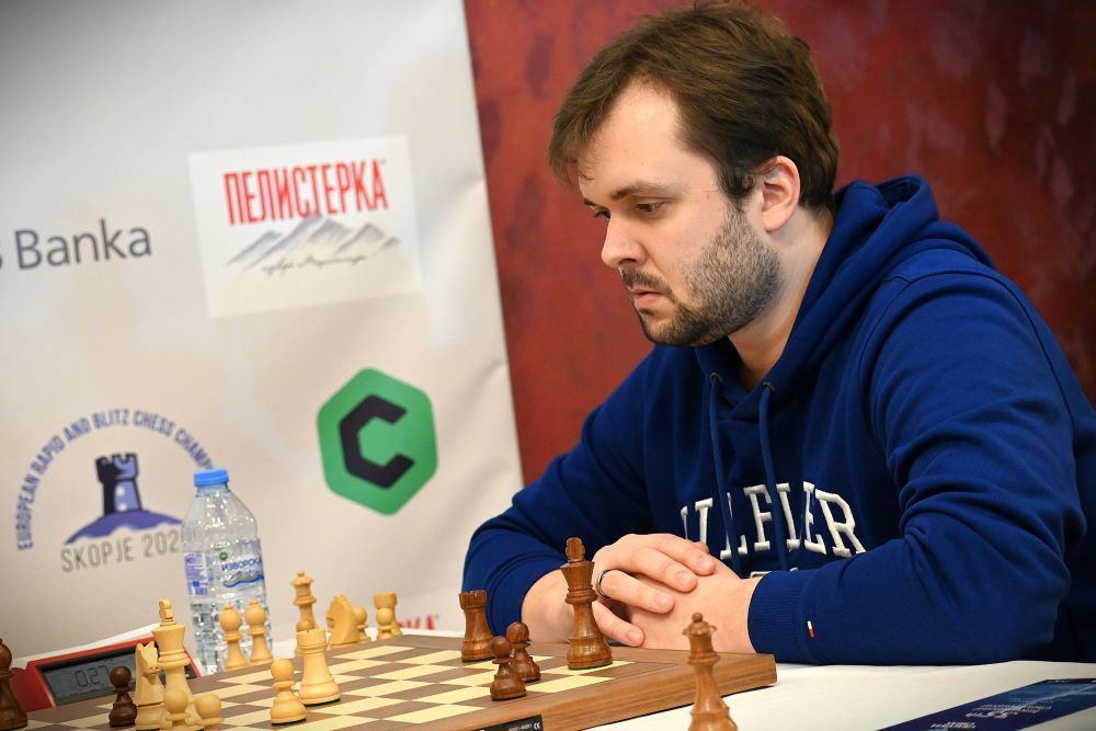 Vladimir Fedosejev evropski prvak v pospešenem šahu